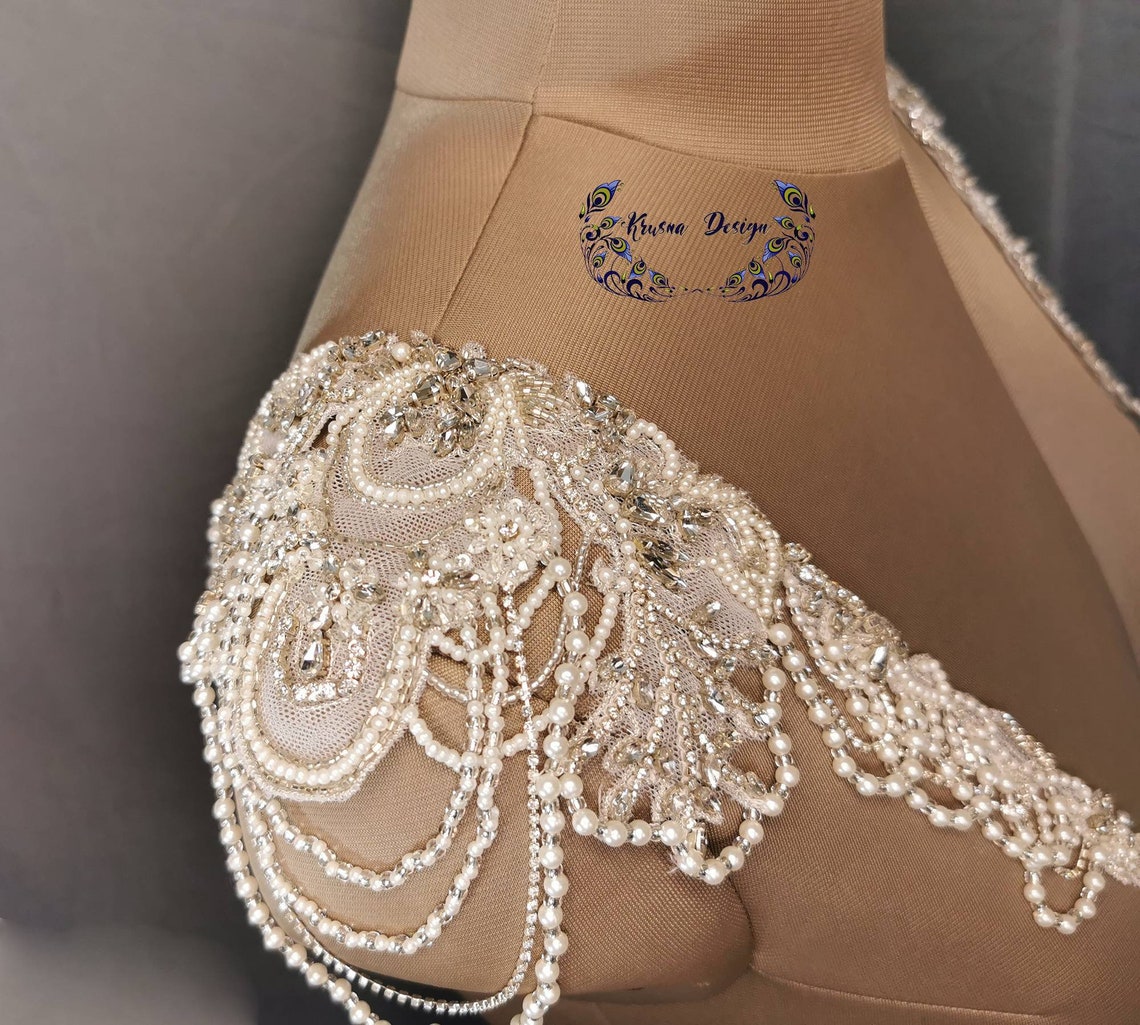 lace bridal straps