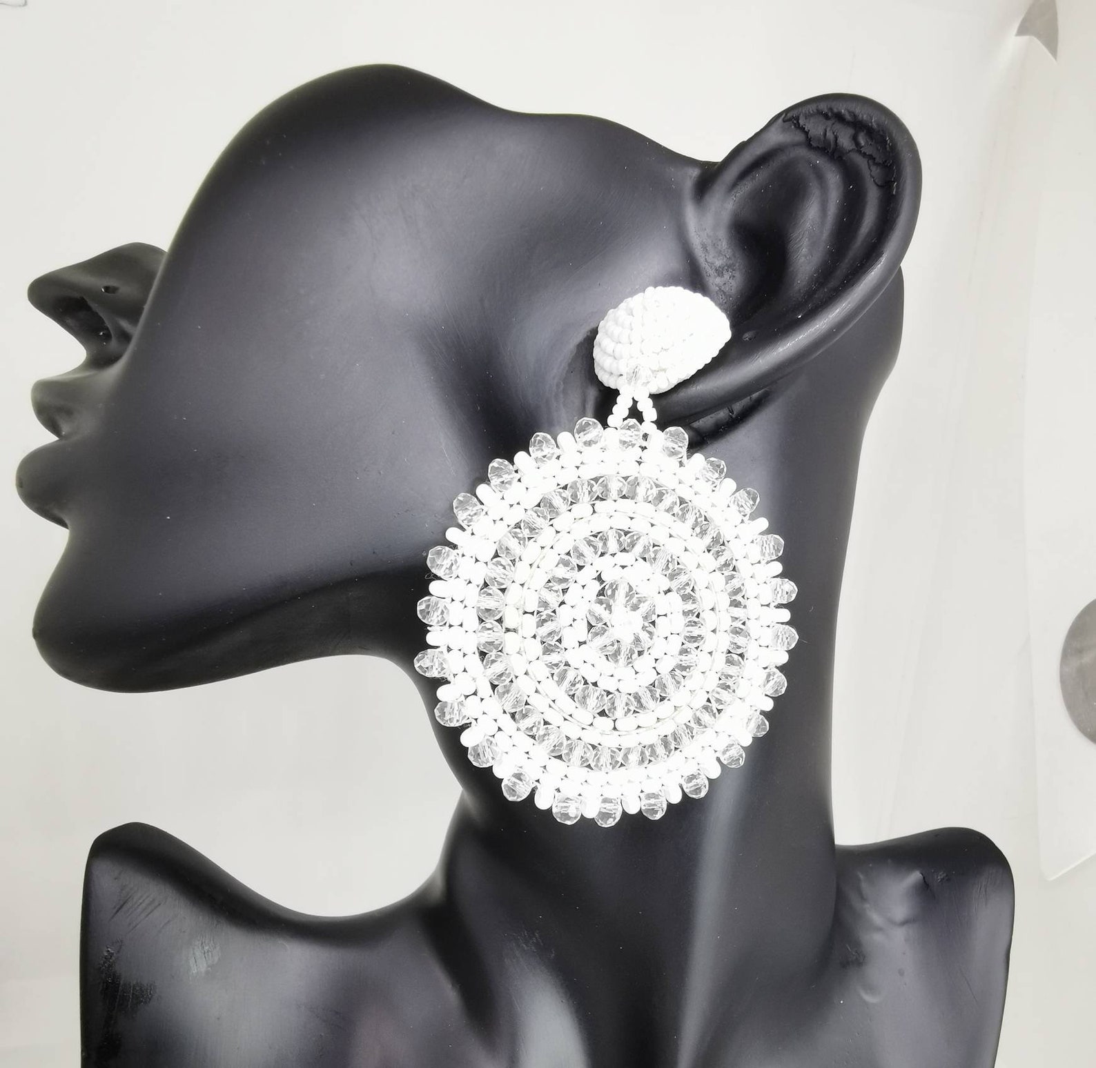 Boho Bridal Earrings Boho Wedding Earrings Handmade Etsy