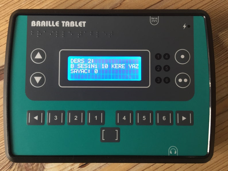 Braille Writer Brailler Braille Alphabet Braille Audio Etsy