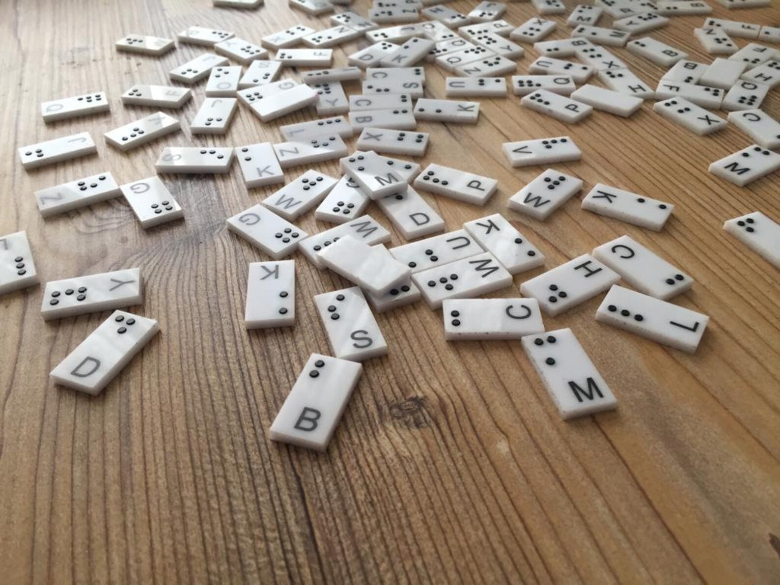 Braille Alphabet Braille Scrabble Tiles Braille Letter Set Braille