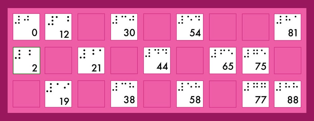 Braille Bingo Bingo Paths To Literacy Download Now Etsy