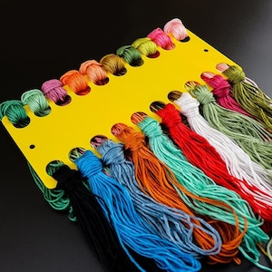 20 Holes Embroidery Floss Organizer Cross Stitch Thread Holder Storage Tool