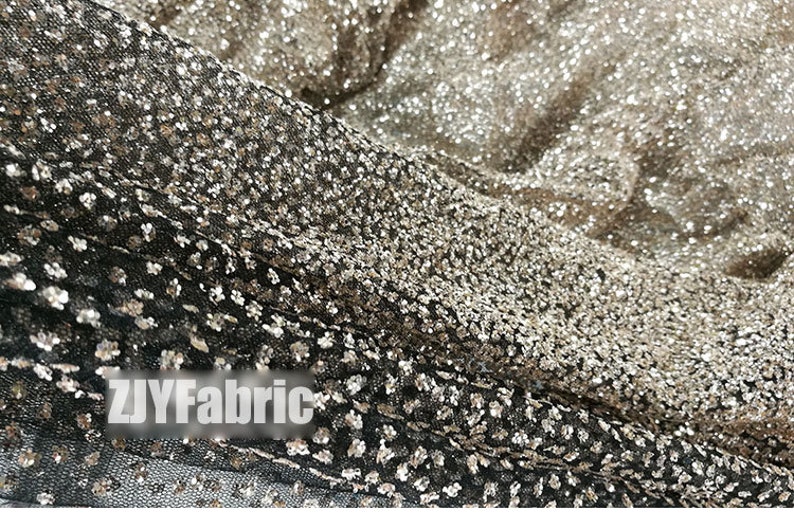 Gradient Sequins Lace Fabric by the Yardwedding Bridal Dress - Etsy