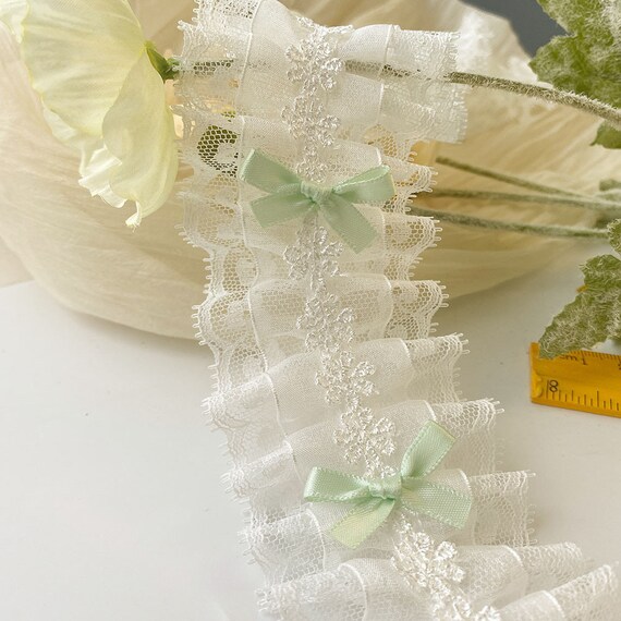 Galon De Dentelle Nonélastique En 9 Cm De Large Broderie Motif Couronne Style Européen Pour Border Une Nappe Un Rideau Une Housse Des Vêtements Et Des Accessoires De Mariage (365 M Dans