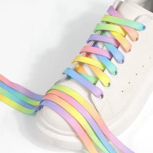 Gradient Flat Shoelaces: Sport, Running & Canvas Shoes