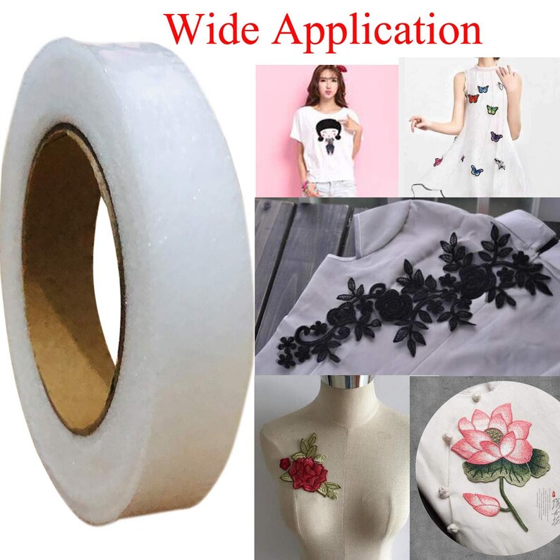 Free Shipping70 Yards Hem Ironon Adhesive Tape Fabric Fusing Etsy