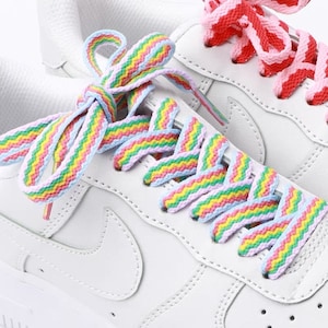 1 Pair Colorful Shoelaces for Sport/Running Shoes/Canvas Shoes/Shoe Strings/Rope Shoelaces