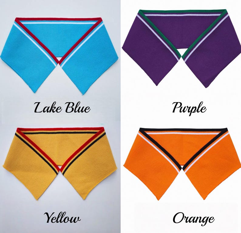Yellow Collar Rib Cotton Knit Rib Polo Collars & Cuffs Set for Shirt Revamp(unisex Adult ...