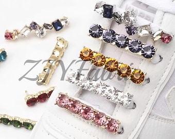 Rhinestone Shoelace Charms,Shoelace Tag,Laces Charms,Shoelaces Charms, Shoe Laces Decoration