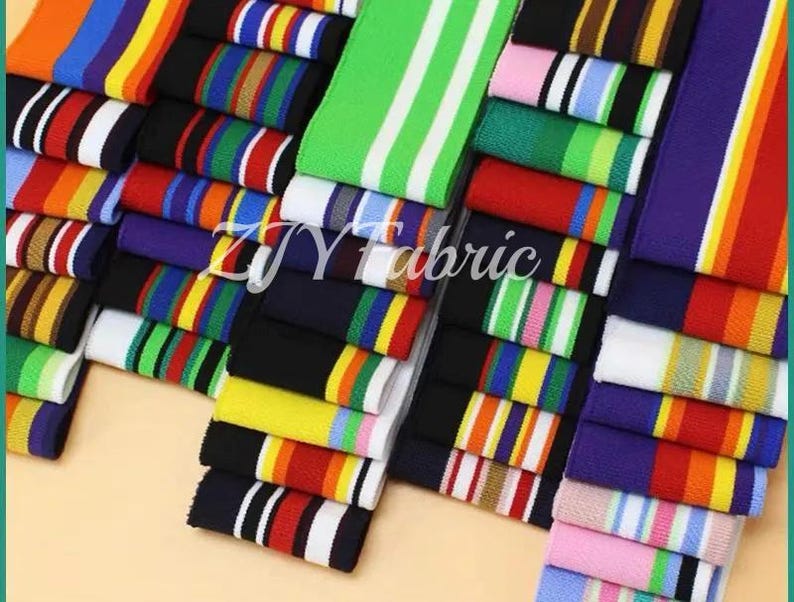 Thin Elastic Rib Pinstripes Cuffing, Rib Knit Seamless Cuff Fabric,Trim Cuff for Sleeves,Bomber Jackets,Matching image 1
