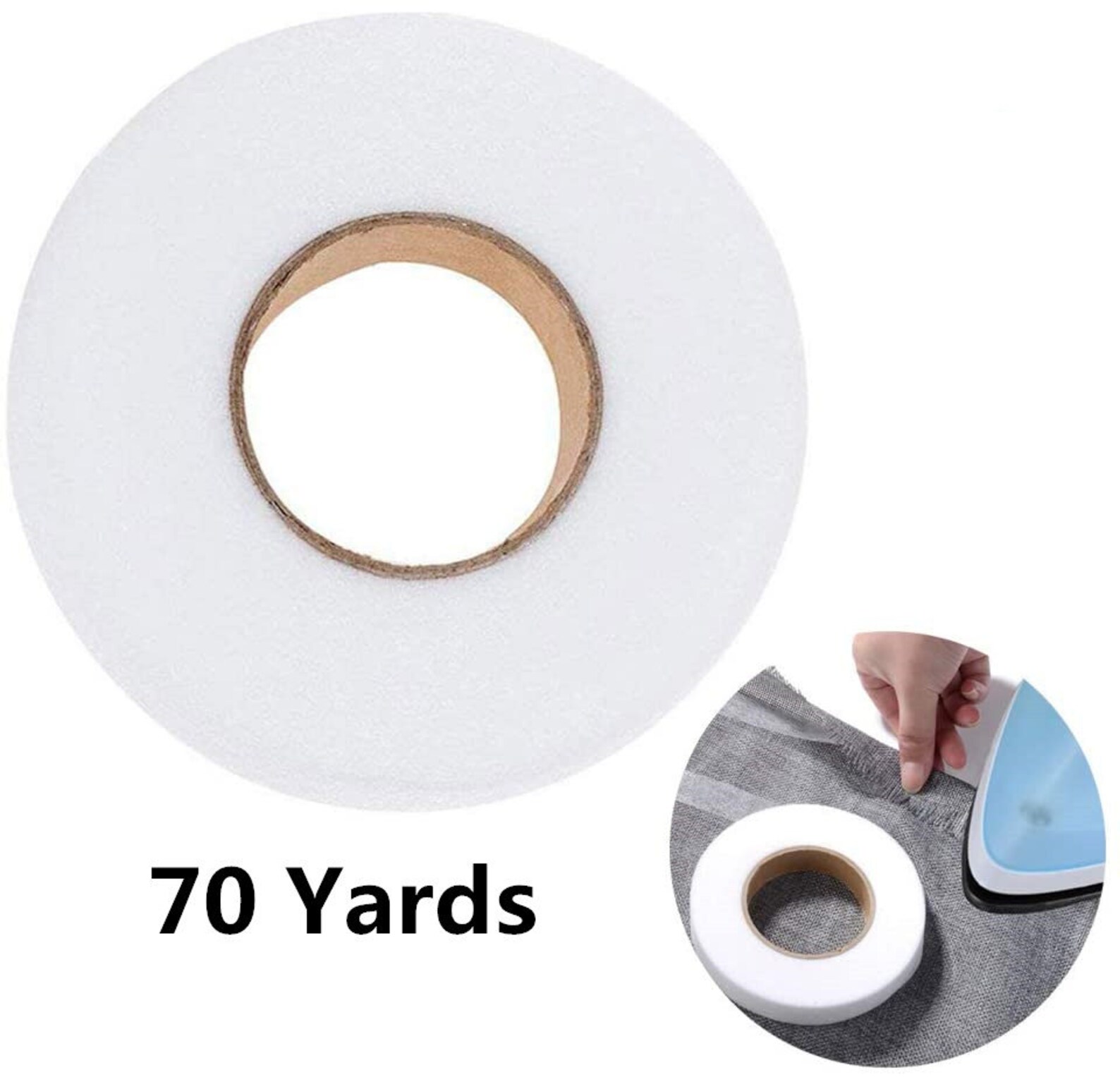 Free Shipping70 Yards Hem IronOn Adhesive Tape Fabric Fusing Etsy