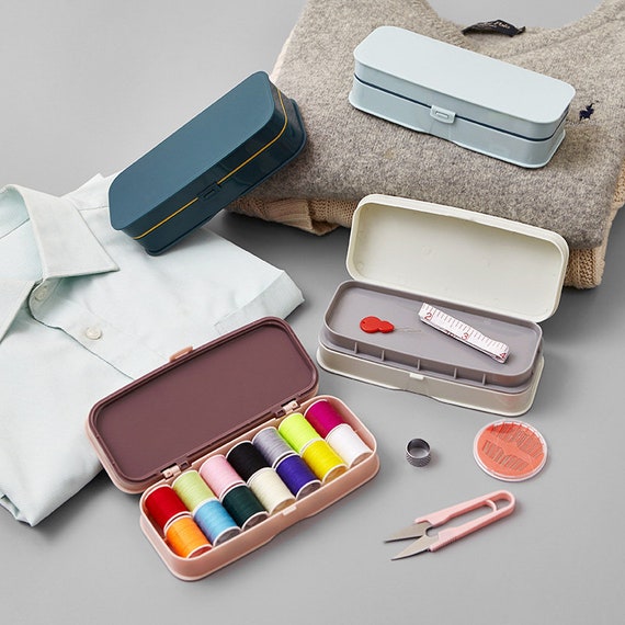 Kit de couture kit de réparation aiguilles portable mini-bouton de  réparation kits de couture de voyage