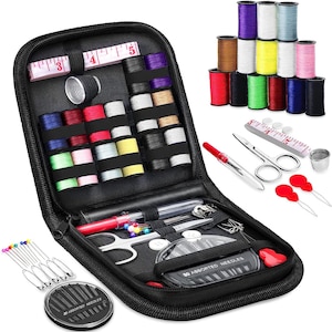 Sewing Kit Travel Set/Travel Sewing Kit/Sewing Supplies/Tailoring Thread/Thread & Scissors/For Mom Grandma Girl Women