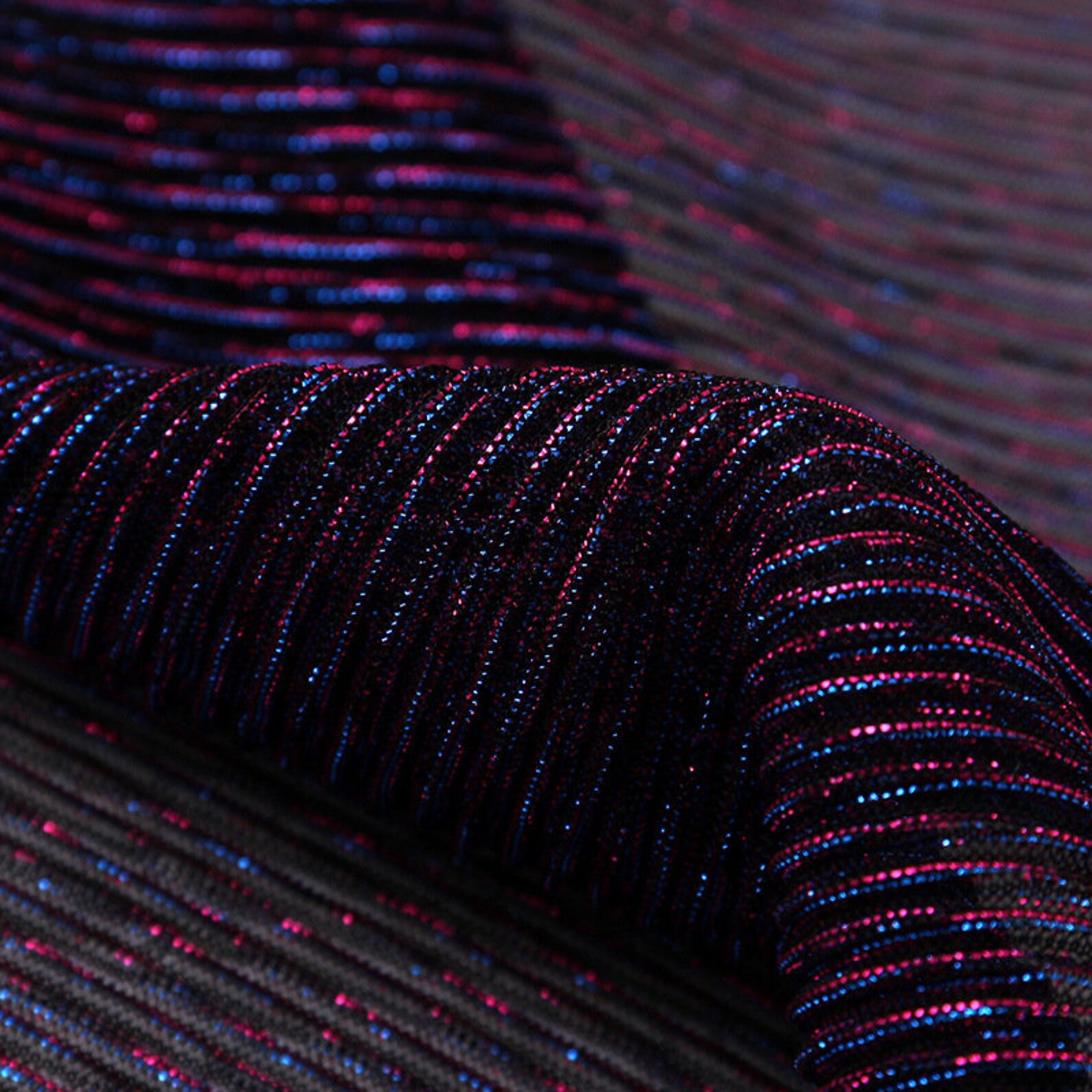 Pleated Fabric by the Yard Accordion Pleats Purl Mesh Fabric Etsy