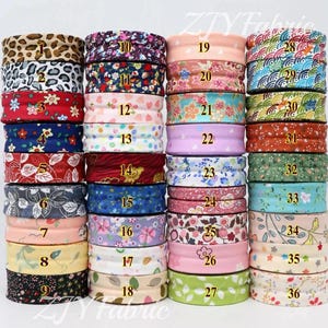 10 Meters Cotton Bias Binding Tape: 25mm Double Fold - Quilting & Sewing