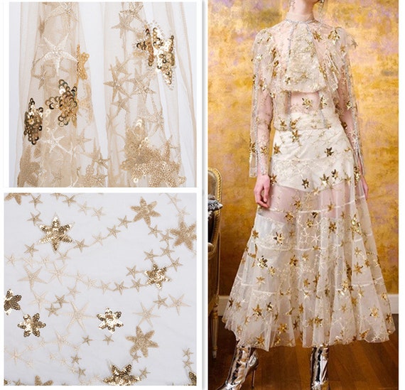 gold star dress