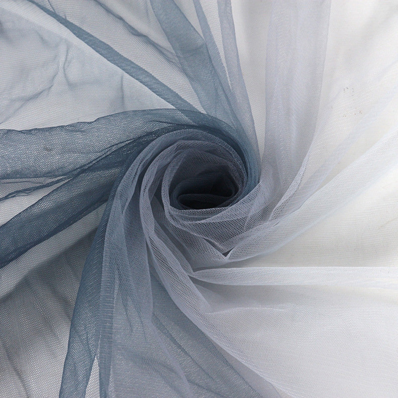 5 Yards Soft Gradient Lace Fabric Wedding Dress Mesh Fabric Veil ...