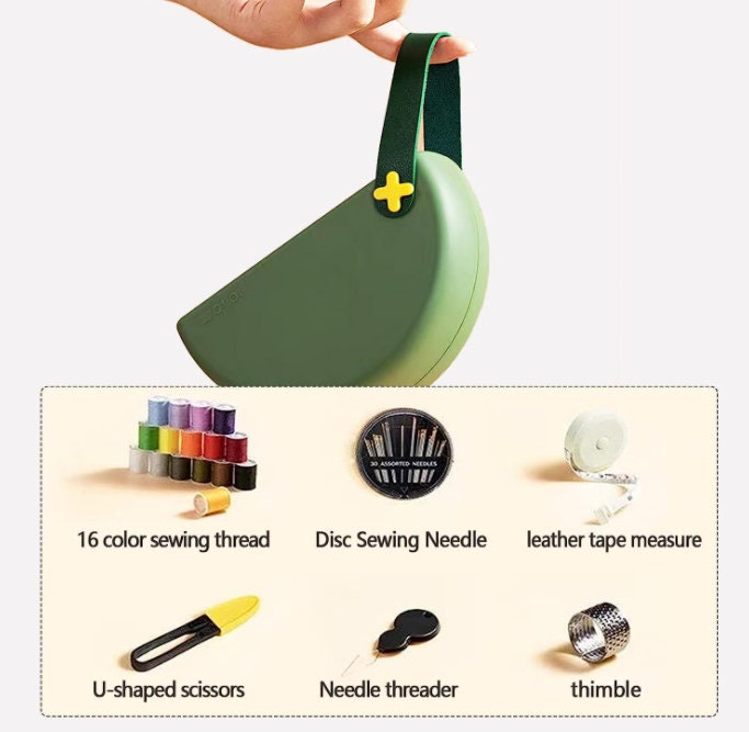 Sewing Kit For Adults And Kids - Beginner Friendly Set W/ Multicolor Thread, Needles, Scissors, Thimble And Clips - Everyday, Emergency Travel Sewin | Fruugo NO