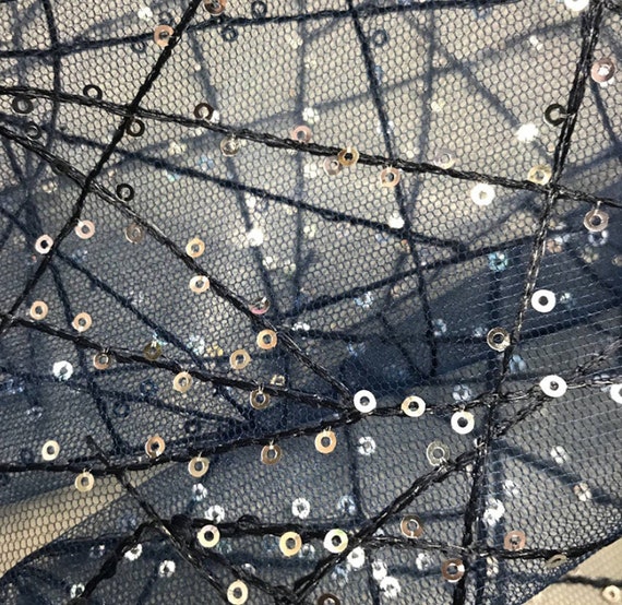 Robe de mariée de mariée mariée mariée paillettes brodé dentelle tissu par yard, Eveing robe tissus maille, Materails bricolage, 51 Robe de mariée de mariée mariée mariée paillettes brodé dentelle tissu par yard, Eveing robe tissus maille, Materails bricolage, 51