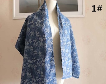 Stretch gewassen denimstof op maat gesneden, zacht dun gewassen denim jeans T-shirtmateriaal