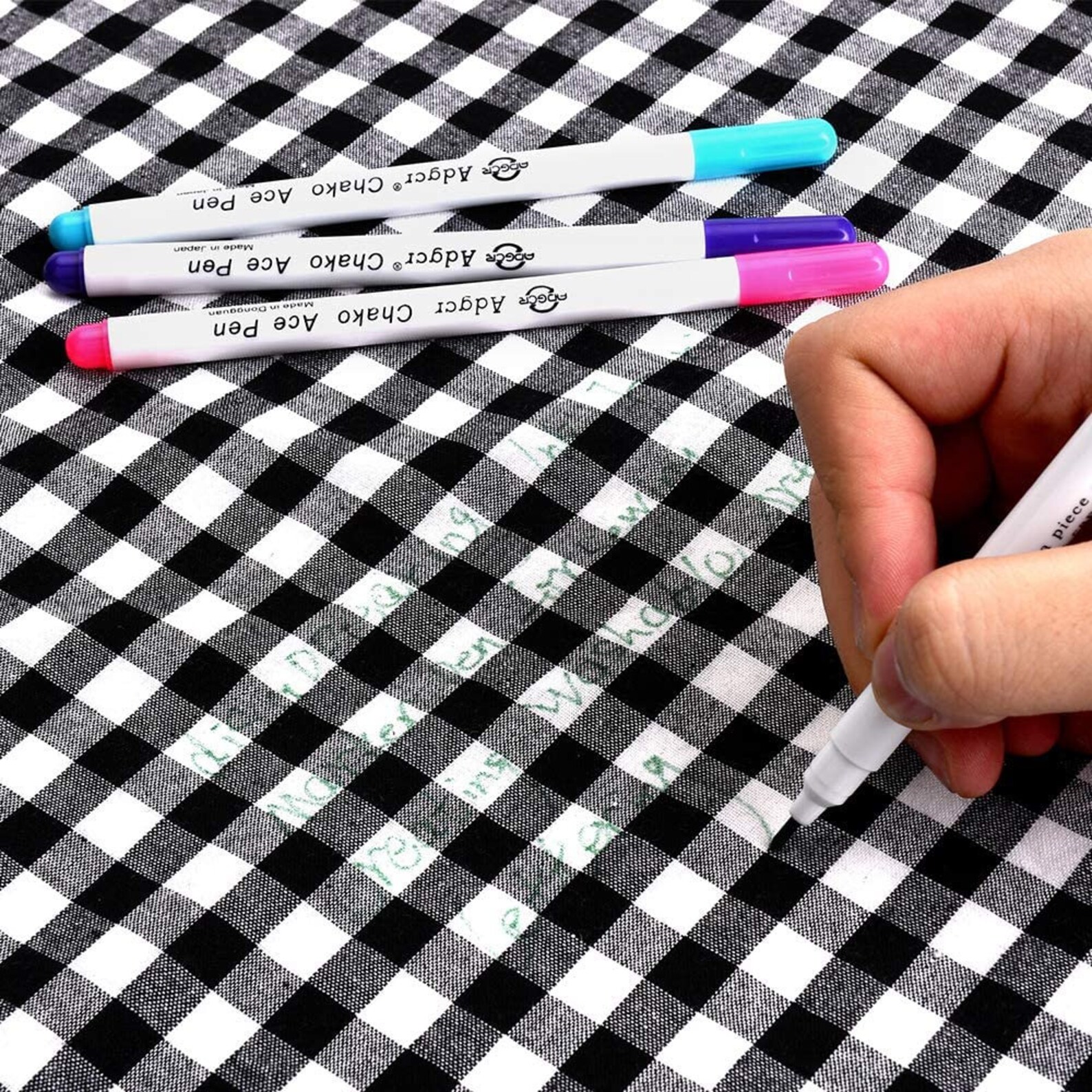 12 PCS 4 Color Disappearing Ink Fabric Marker Pen for Sewing Etsy