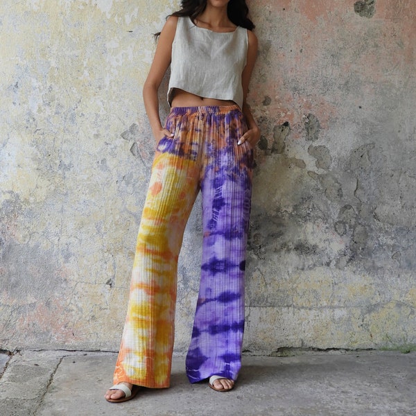 Womens Tall Gauze Pants Etsy