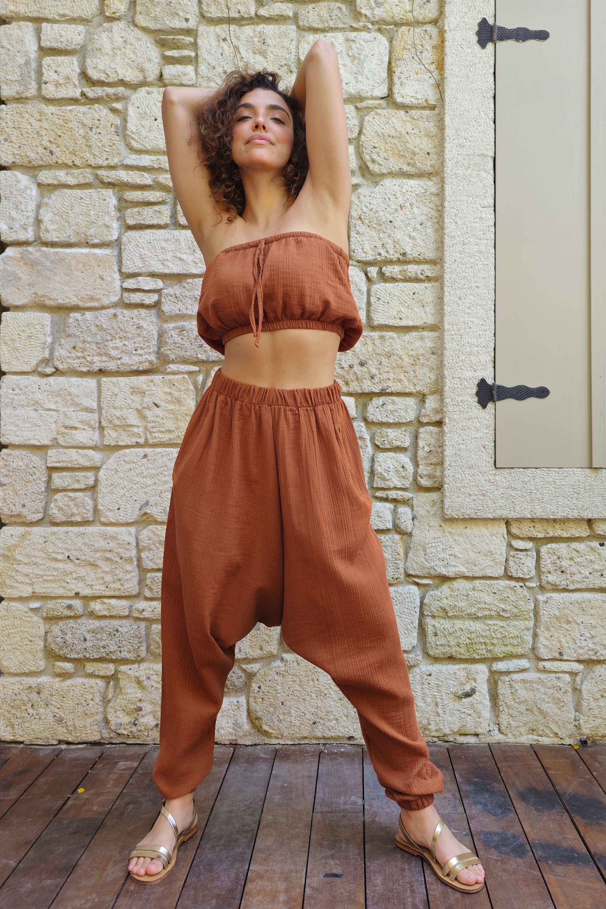 Harem pants for tall ladies deals