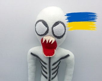 SCP-096  Soft Plush Toy, Shy Guy, Spooky cute toy, Gamer Gift