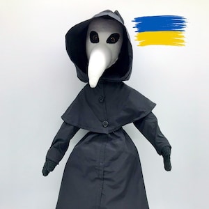 SCP-049 Plague Doctor Soft Plush Toy, Gamer Gift