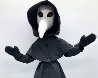 SCP-049 Plague Doctor Soft Plush Toy Gamer Gift 