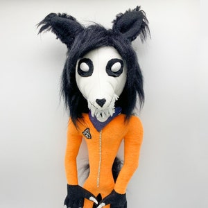 SCP-1471-A / MalO in orange suit  Minky Plush Toy