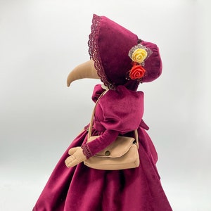 SCP-049 Plague Female Doctor Soft Collectible Plush Toy, Gamer Gift