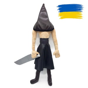 Pyramid Head Plush Toy (Unofficial), Silent Hill, Gamer Gift