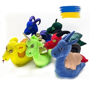 SCP-111 Dragon-Snail Soft Plush Toy, Spooky Cute Toy