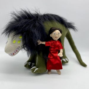 SCP-682  Soft Plush Toy, Hard to Destroy Reptile, Spooky cute toy