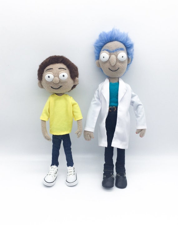 rick and morty plush dolls