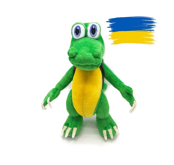 Achetez Peluche Crocodile Bleu - 2022- Boutique