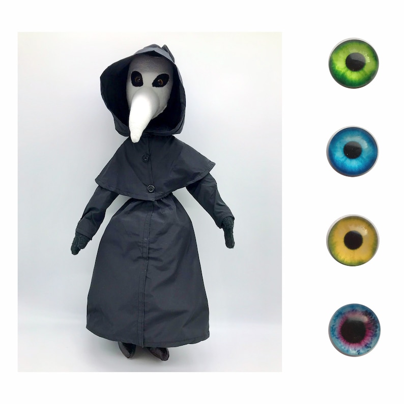 SCP-049 Plague Doctor Soft Plush Toy Gamer Gift image 8