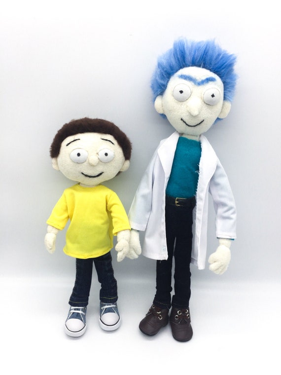 rick and morty plush toys