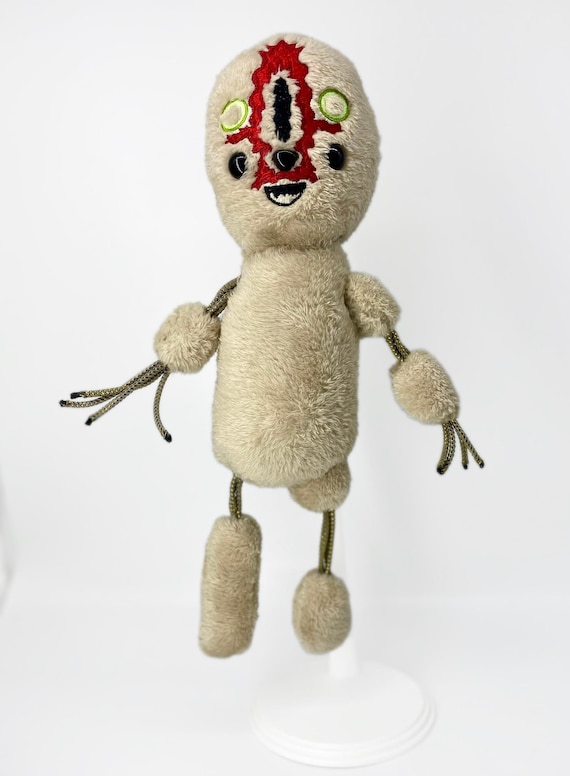 SCP-173 Peanut Plush Toy, Spooky Handmade Fan Art