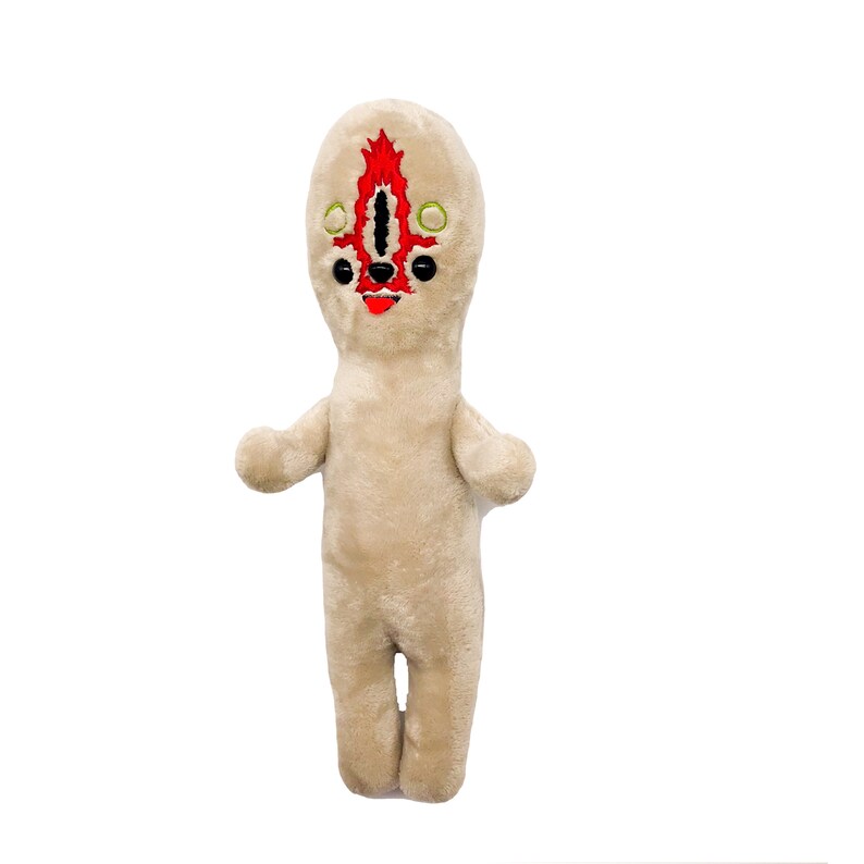 SCP Peanut Soft Plush Toy Spooky Cute Toy Unofficial Machine embroidered
