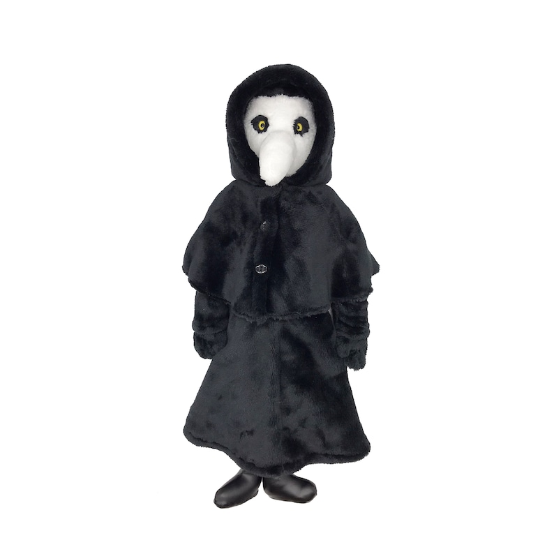 SCP-049 Plague Doctor Minky Plush Toy image 2