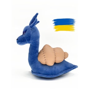 SCP-111 Dragon-Snail Soft Plush Toy, Spooky Cute Toy