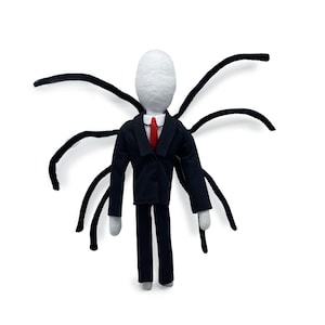 Slenderman Soft Plush Toy With Tentacles, Spooky cute toy