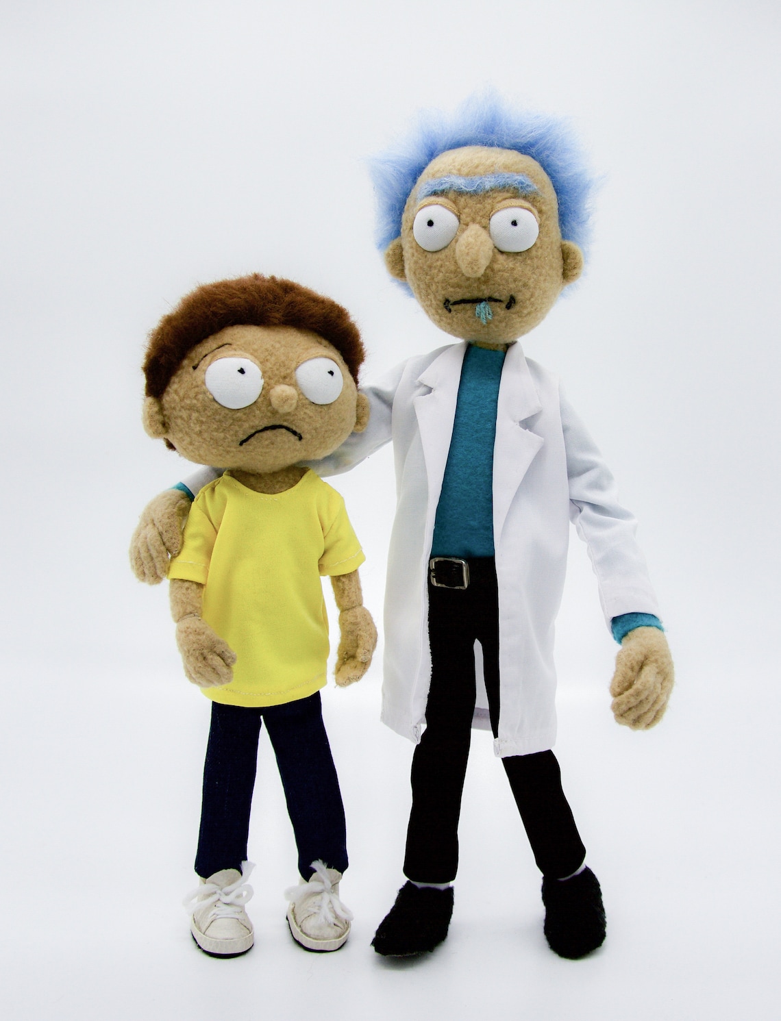 Rick Sanchez plush stuffed toy Etsy