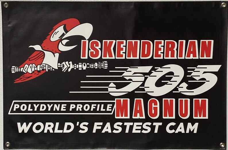 ISKY Cams 505 Magnum Garage Banner 2x3 Feet Drag Racing Hot Etsy