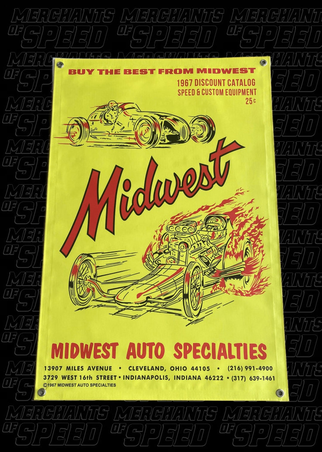 1967 '67 Midwest Auto Specialties Catalog Cover Wall Etsy