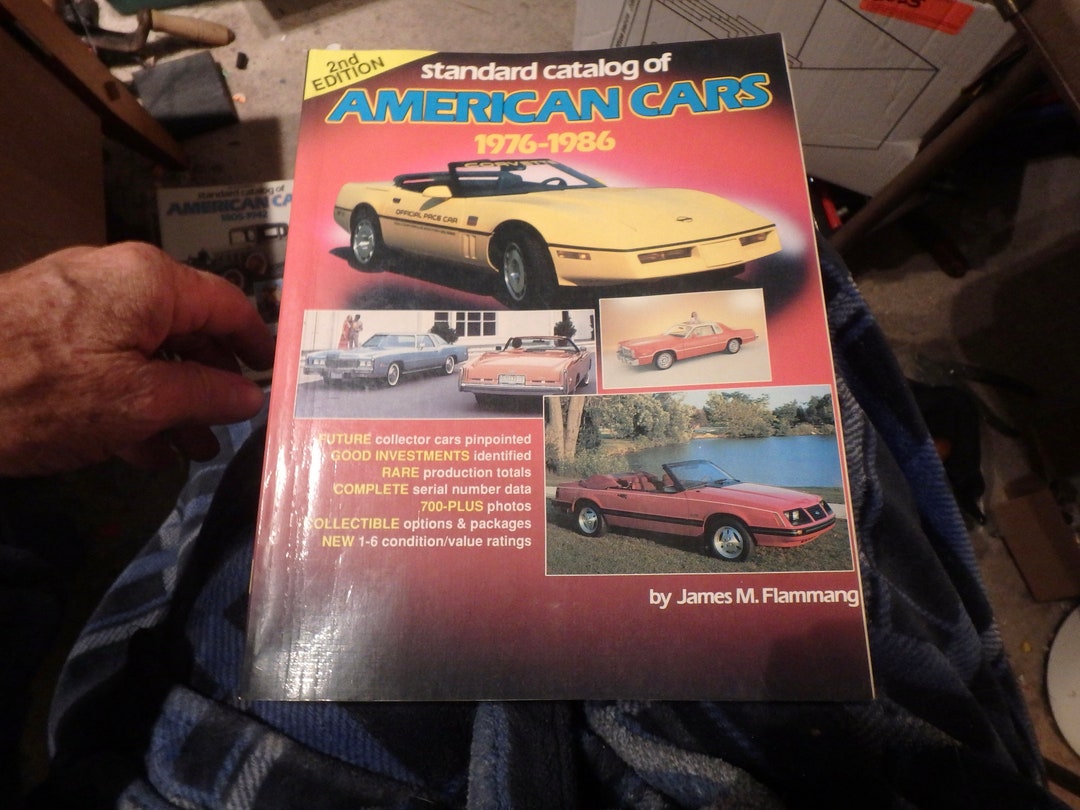 7H 1988 2nd Edition Standard Catalog of American Cars 19761986 Etsy