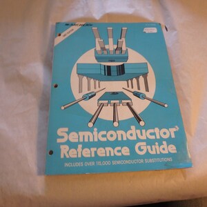 4g- bundle of 1980's ARCHER electronics manuals- semiconductor reference guide and min notebooks by MIMS