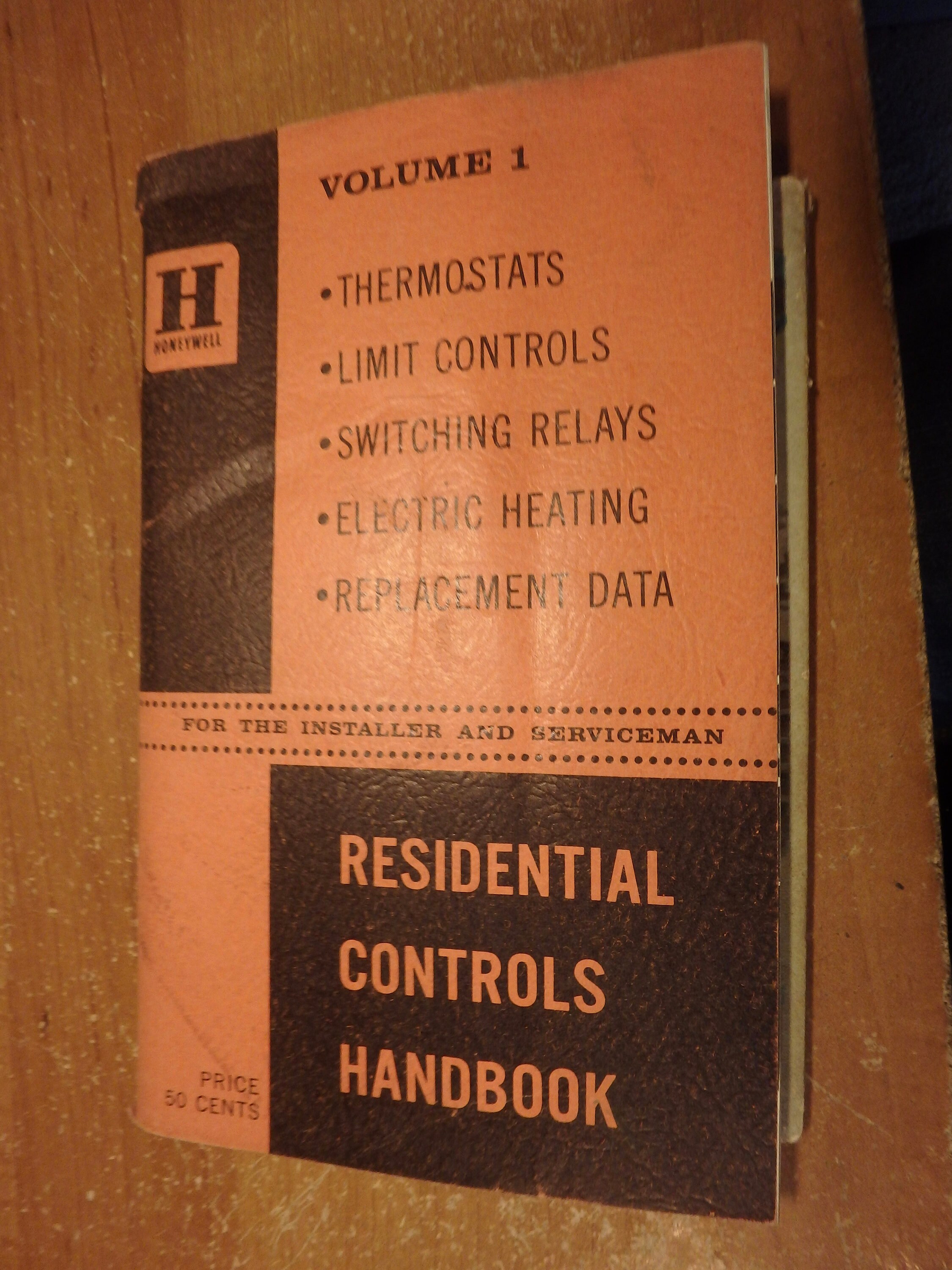 1961 Honeywell residential controls handbook for servicemen | Etsy